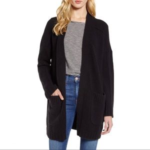 NWT J Crew Supersoft Yarn Open Cardigan Size Large